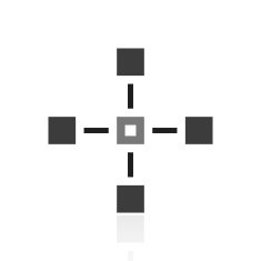 Flowchart icon on a white background - Prime Series