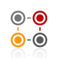 Flowchart icon on a white background - Pro Series N2