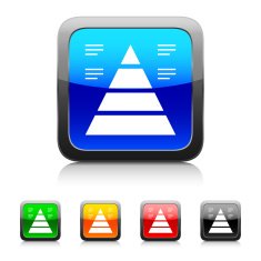 Pyramid icon on color buttons - Style Series N4