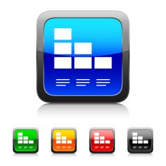 Bar Graph icon on color buttons - Style Series N6