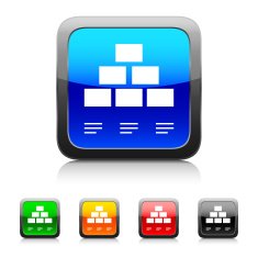 Pyramid icon on color buttons - Style Series N6