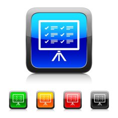 Projection Screen icon on color buttons - Style Series N2