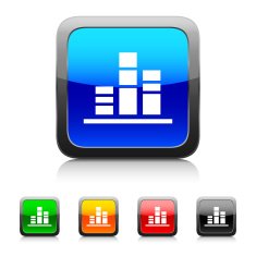 Bar Graph icon on color buttons - Style Series N11