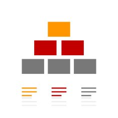 Pyramid icon on a white background - Pro Series N5