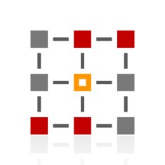 Flowchart icon on a white background - Pro Series N5