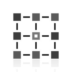 Flowchart icon on a white background - Prime Series N5