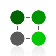 Flowchart icon on a white background - Fresh Series N3