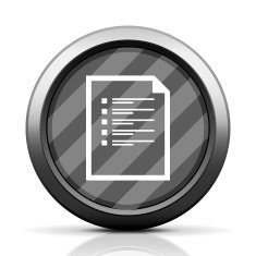 Document icon on a round button - Elite Series N2