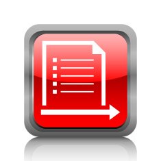 Document icon on a square button - RubyRed Series N5