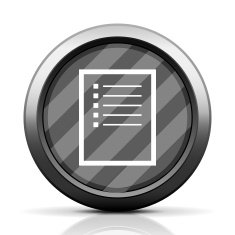 Document icon on a round button - Elite Series N4