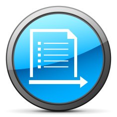 Document icon on a round button - Bright Series N5