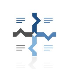 Flowchart icon on a white background - Royal Series N9