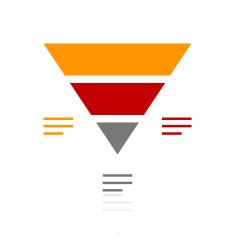 Pyramid icon on a white background - Pro Series N9