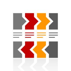Flowchart icon on a white background - Pro Series N10
