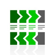 Flowchart icon on a white background - Fresh Series N10