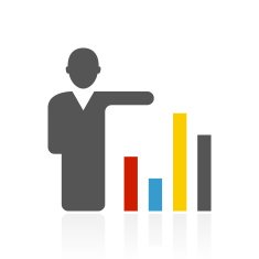 Businessman icon on a white background - Color Series N16