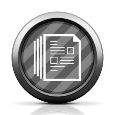 Document icon on a round button - Elite Series N8