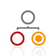 Organization Chart icon on a white background - Pro Series N5