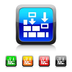 Wall icon on color buttons - Style Series N2