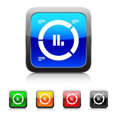 Donut Chart icon on color buttons - Style Series N5