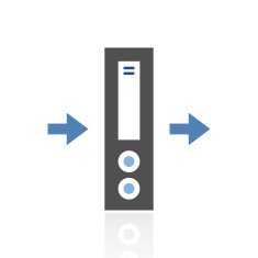 Network Server icon on a white background N5