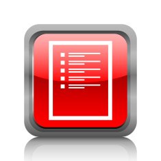 Document icon on a square button N2