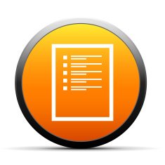 Document icon on a round button N13