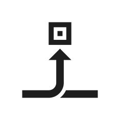 Conveyor icon on a white background N7