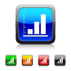 Bar Graph icon on color buttons N3