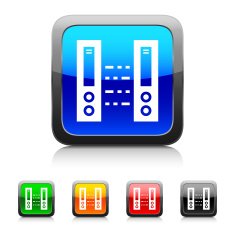 Network Server icon on color buttons N2