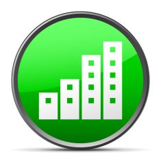 Apartment Building icon on a round button N20