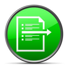 Document icon on a round button N28