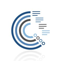 Radial Bar Chart icon on a white background N3