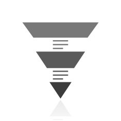 Pyramid icon on a white background N9