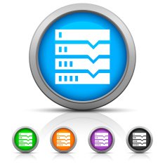 Flowchart icon on round buttons N12
