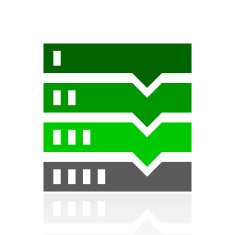 Flowchart icon on a white background N41