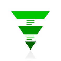 Pyramid icon on a white background N11