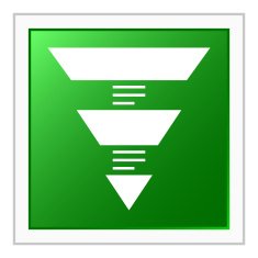 Pyramid icon on a square button N7