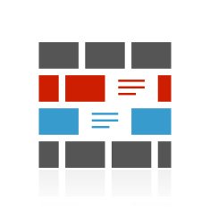 Wall icon on a white background N14
