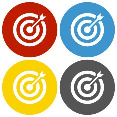 Target icon on circle buttons N3