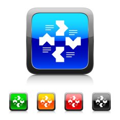Flowchart icon on color buttons N11