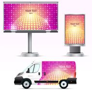 Template outdoor advertising N5