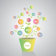 sale in a plant