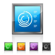 Radial Bar Chart icon on square buttons N4