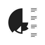 Coxcomb Chart icon on a white background N7