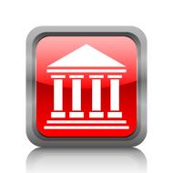 Bank icon on a square button N17