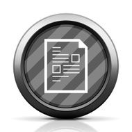 Document icon on a round button N77