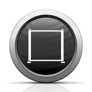 Projection Screen icon on a round button N25