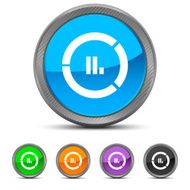 Donut Chart icon on circle buttons N8