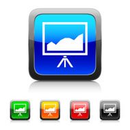 Projector Screen icon on color buttons